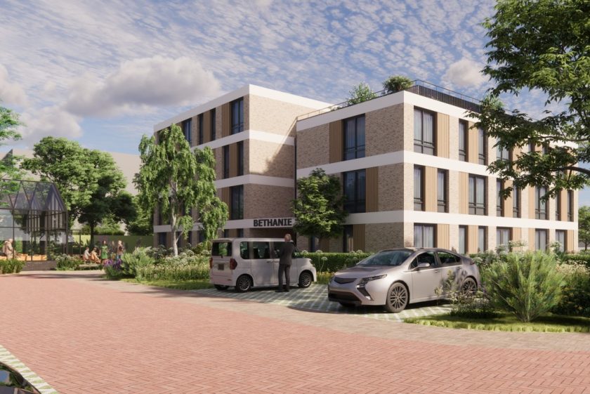 50 woonstudio’s voor St. Bethanië op terrein Harkes in Ede