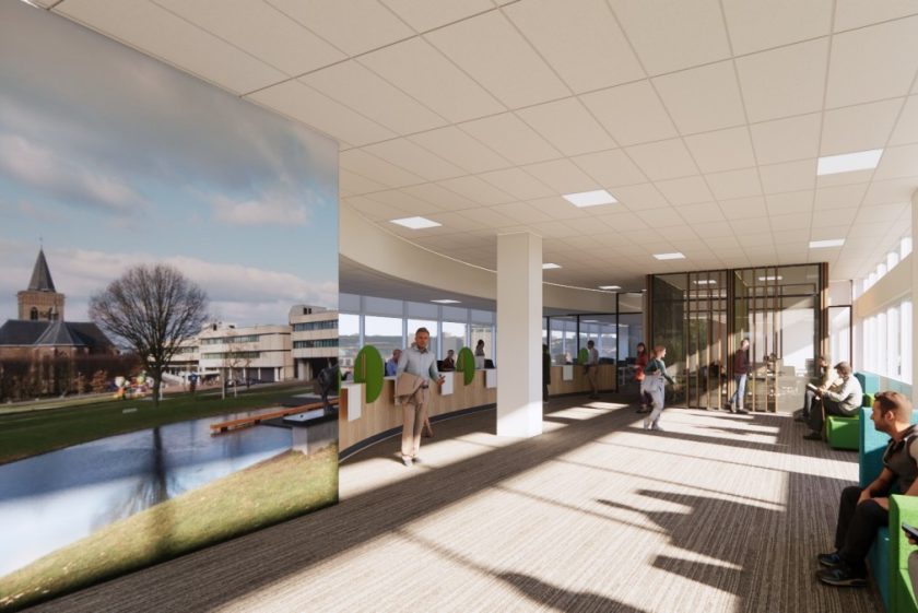 Nieuw ontwerp publieksbalie gemeente Ede